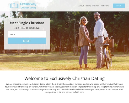 Exclusively Christian Dating