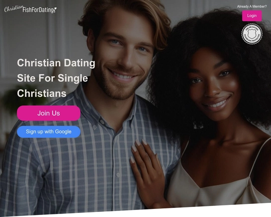 Fish For Dating - Christian Logo