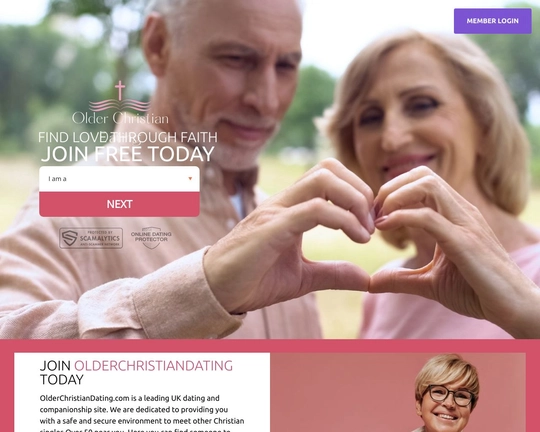 Older Christian Dating Logo